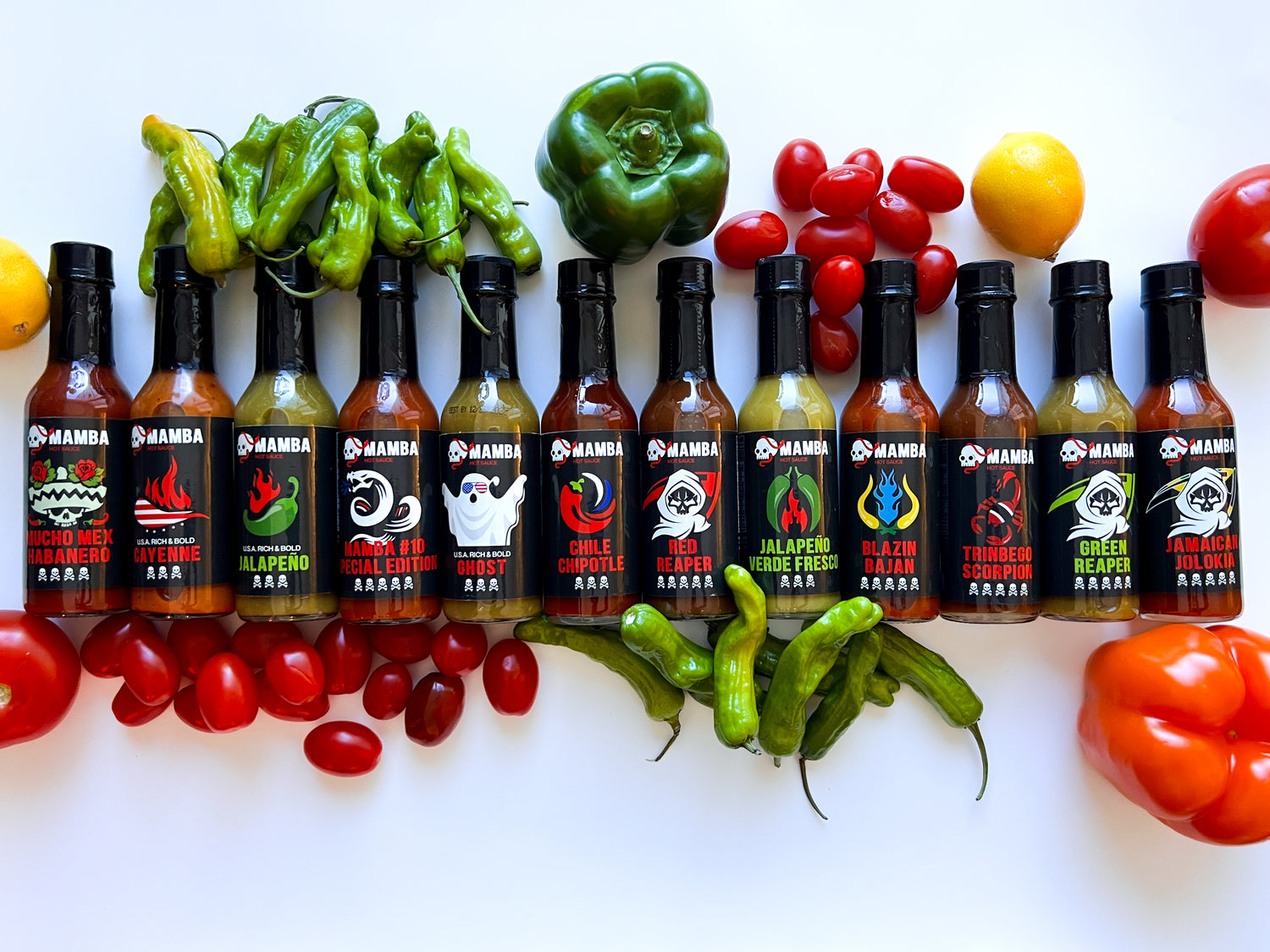 MAMBA Hot Sauces