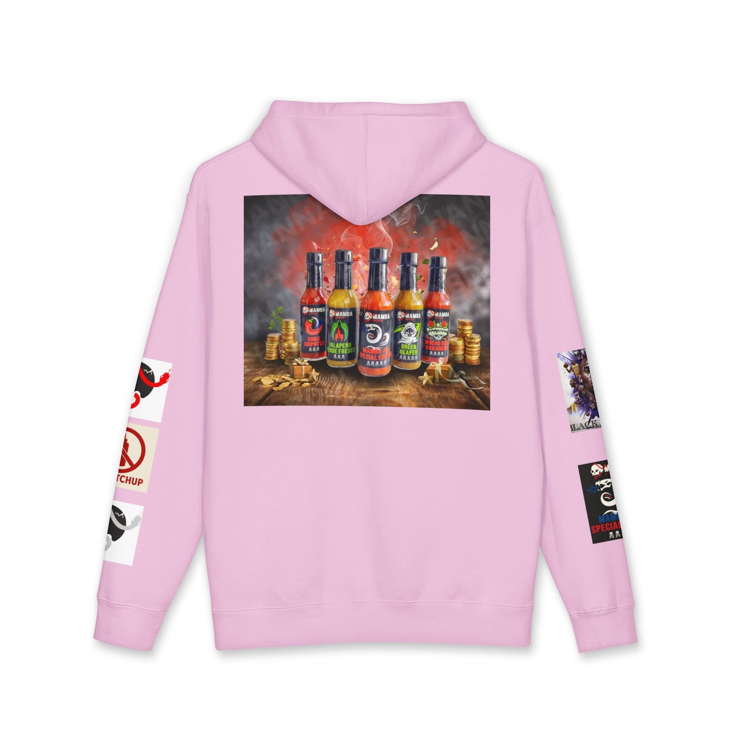 Hot Sauce Hoodie — Mamba Hot Sauce Graphic Pullover