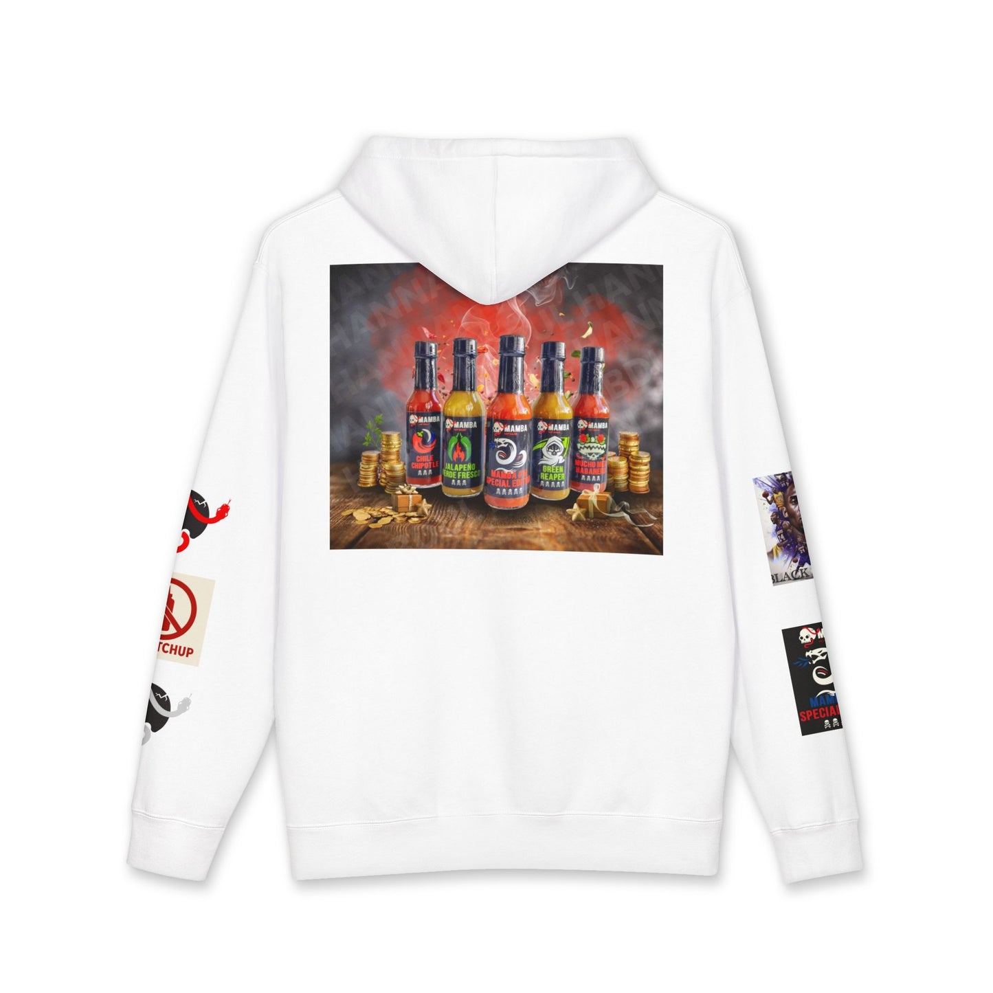 Hot Sauce Hoodie — Mamba Hot Sauce Graphic Pullover