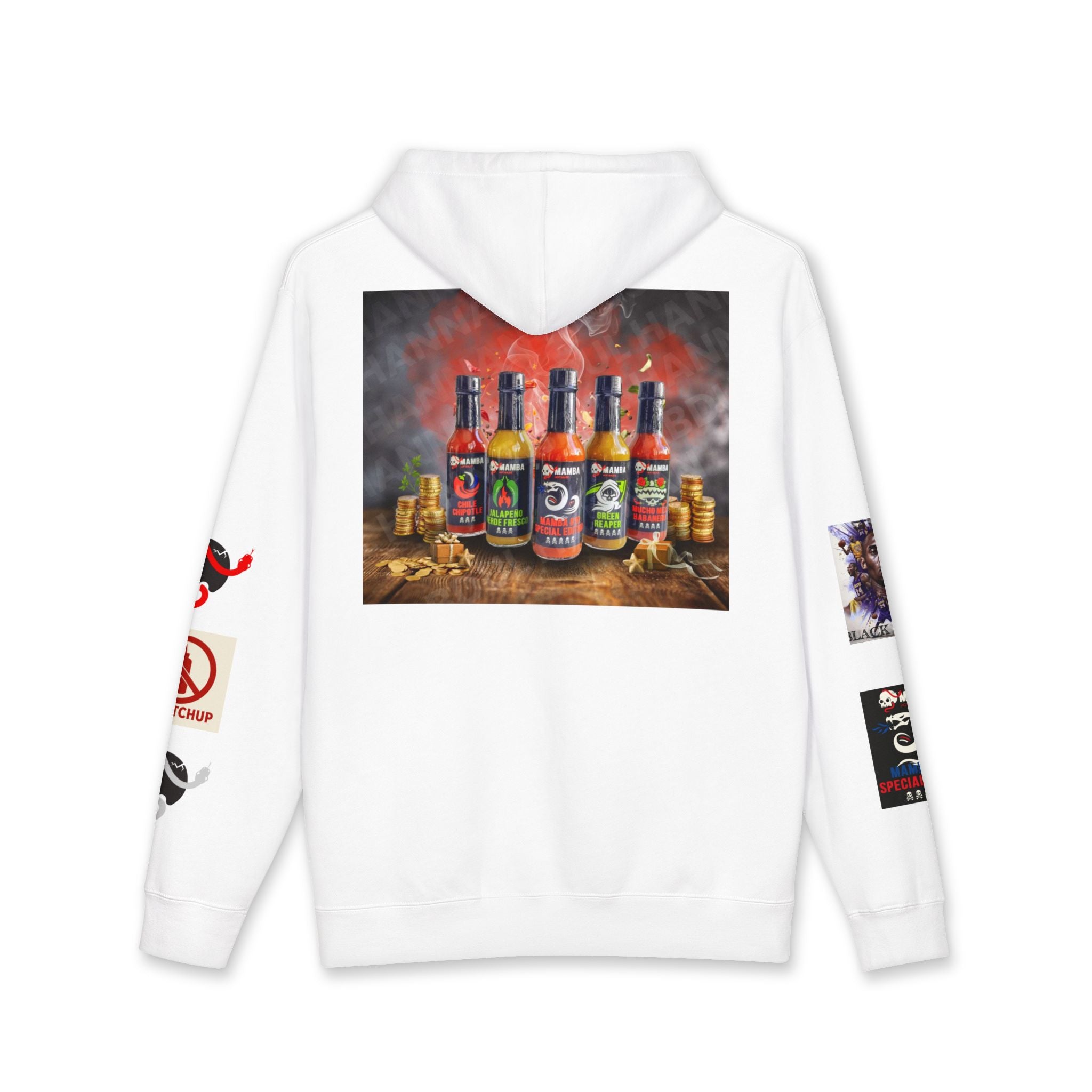 Hot Sauce Hoodie — Mamba Hot Sauce Graphic Pullover