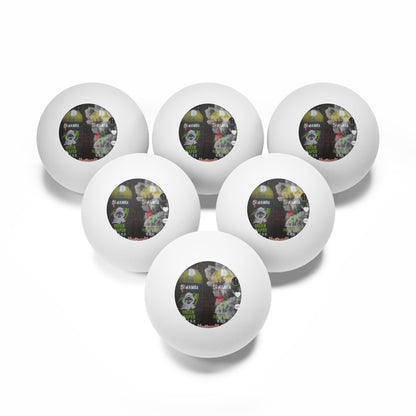 Ping Pong Balls, 6 pack