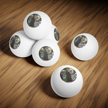 Ping Pong Balls, 6 pack