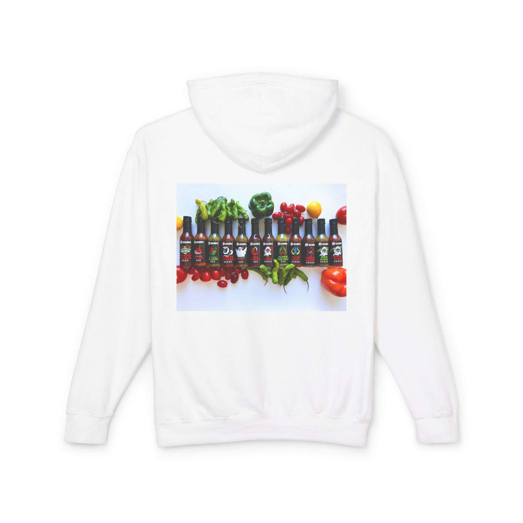 Hot Sauce Hoodie — "Mamba" Skull & Pepper Graphic Lightweight Hoodie