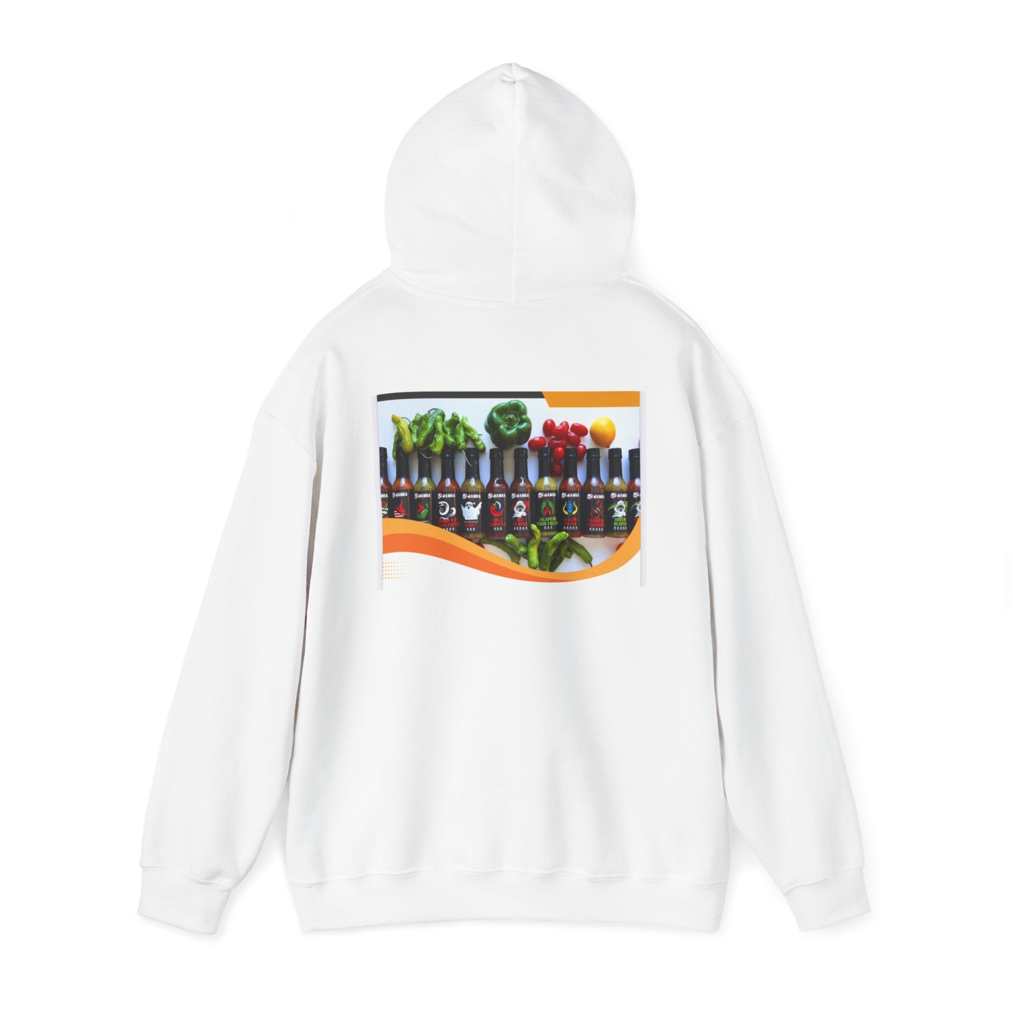 Hooded Sweatshirt - Bring On The MAMBA Hot Sauces Design