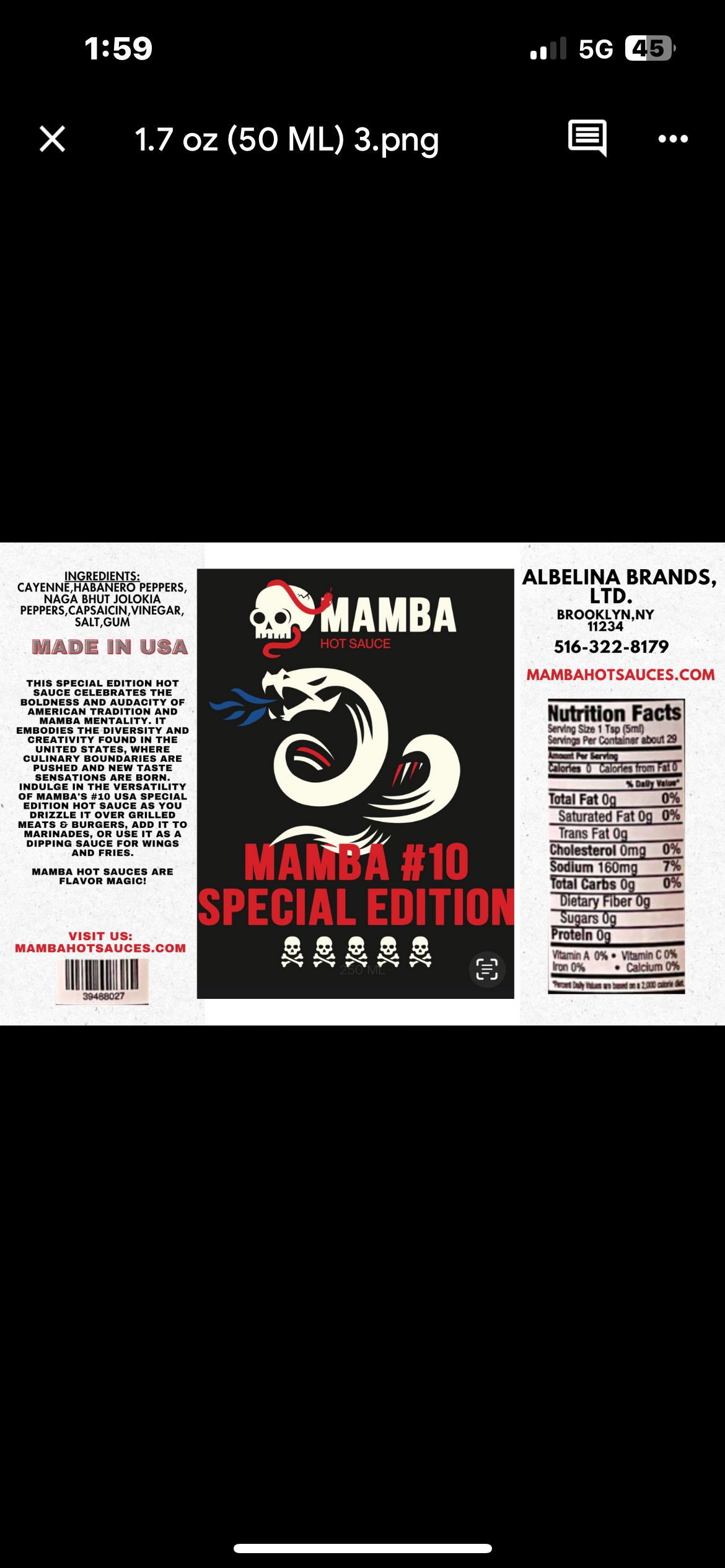 MAMBA Mini USA 🇺🇸 Limited Edition Premium 6 Pack