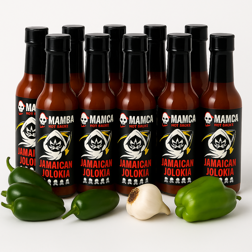 Jamaican Jolokia Casepack of 12 bottles 5 OZ each