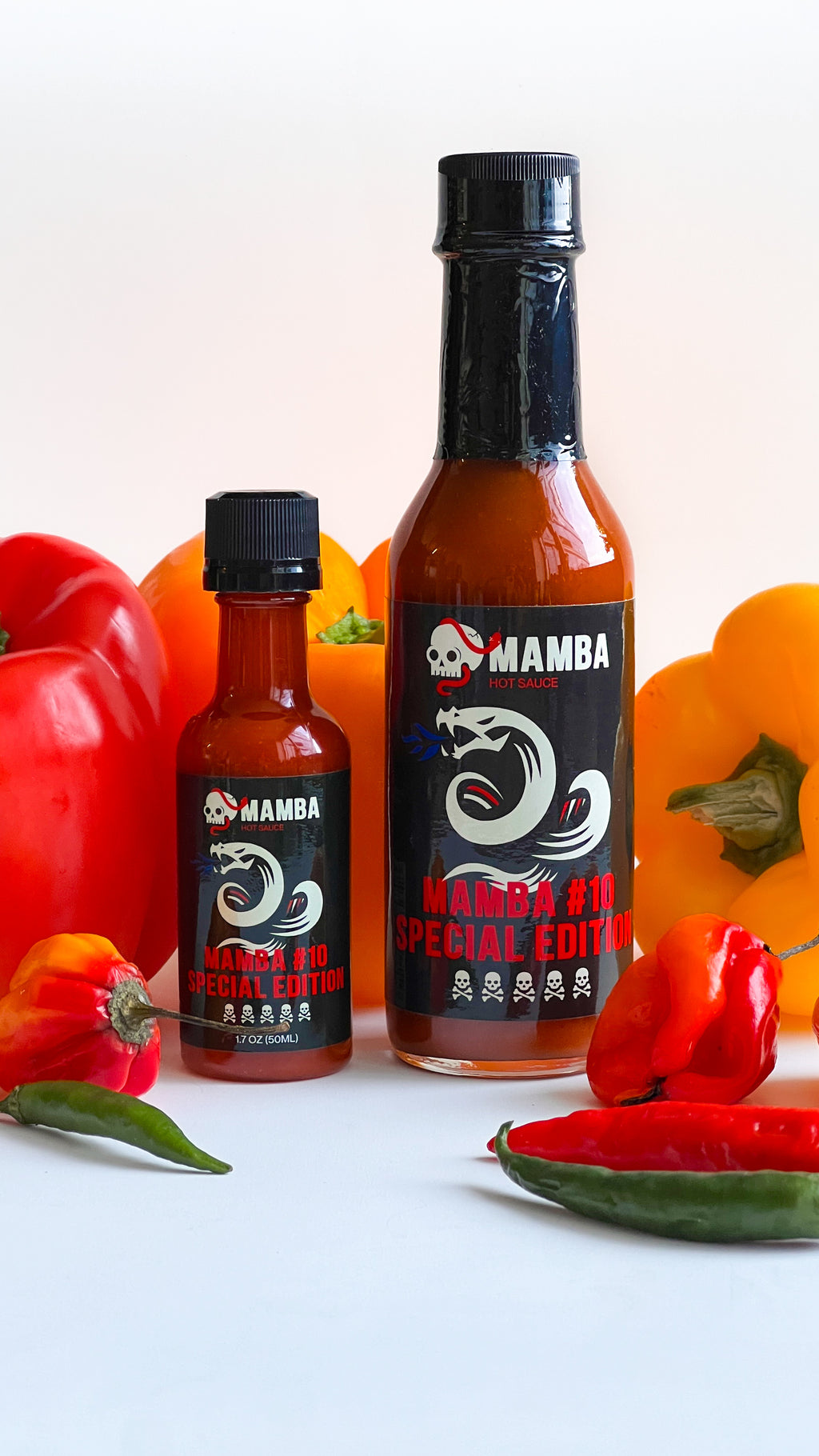 MAMBA Mini #10 Special Edition Hot Sauce 1.7 OZ 6 Pack