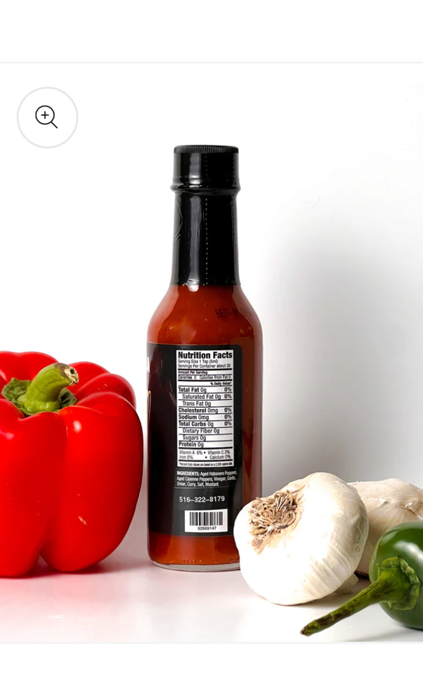 Jamaican Jolokia Casepack of 12 bottles 5 OZ each