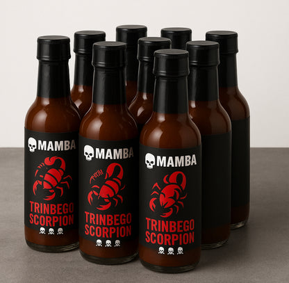 Trinbego Scorpion Case of 12 bottles 5 OZ each