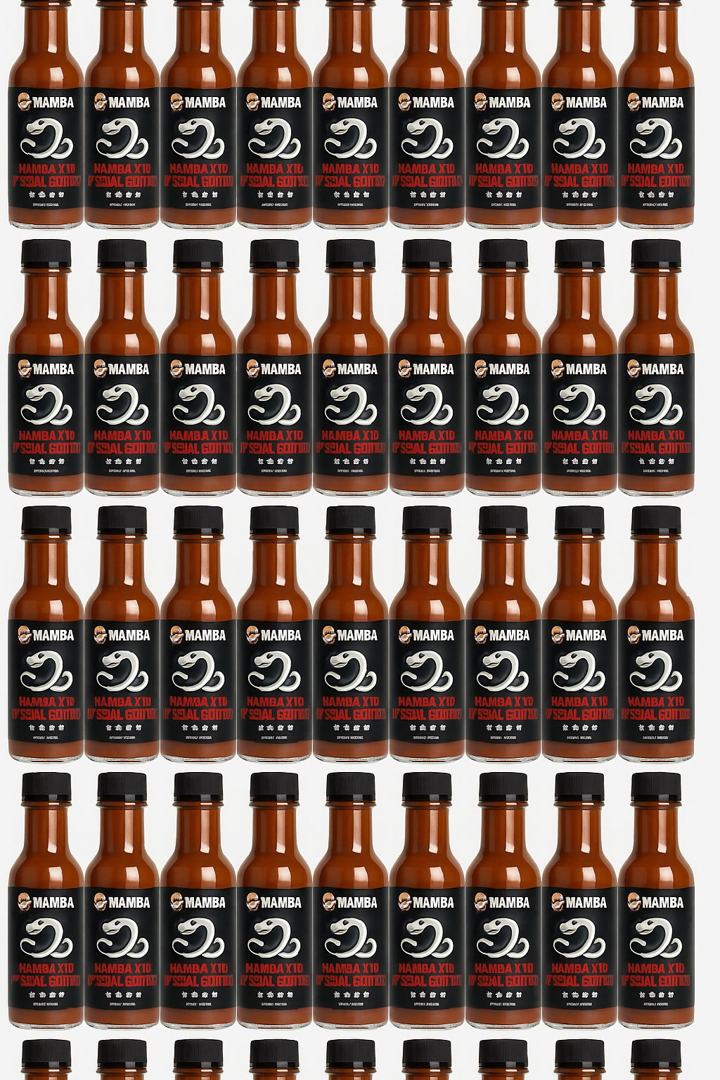 #10 SE 48 Pack of 1.7 OZ individual plastic bottles