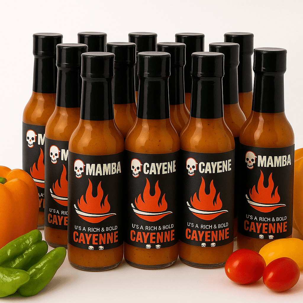 USA Rich & Bold Cayenne CasePack of 12 bottles 5 OZ each