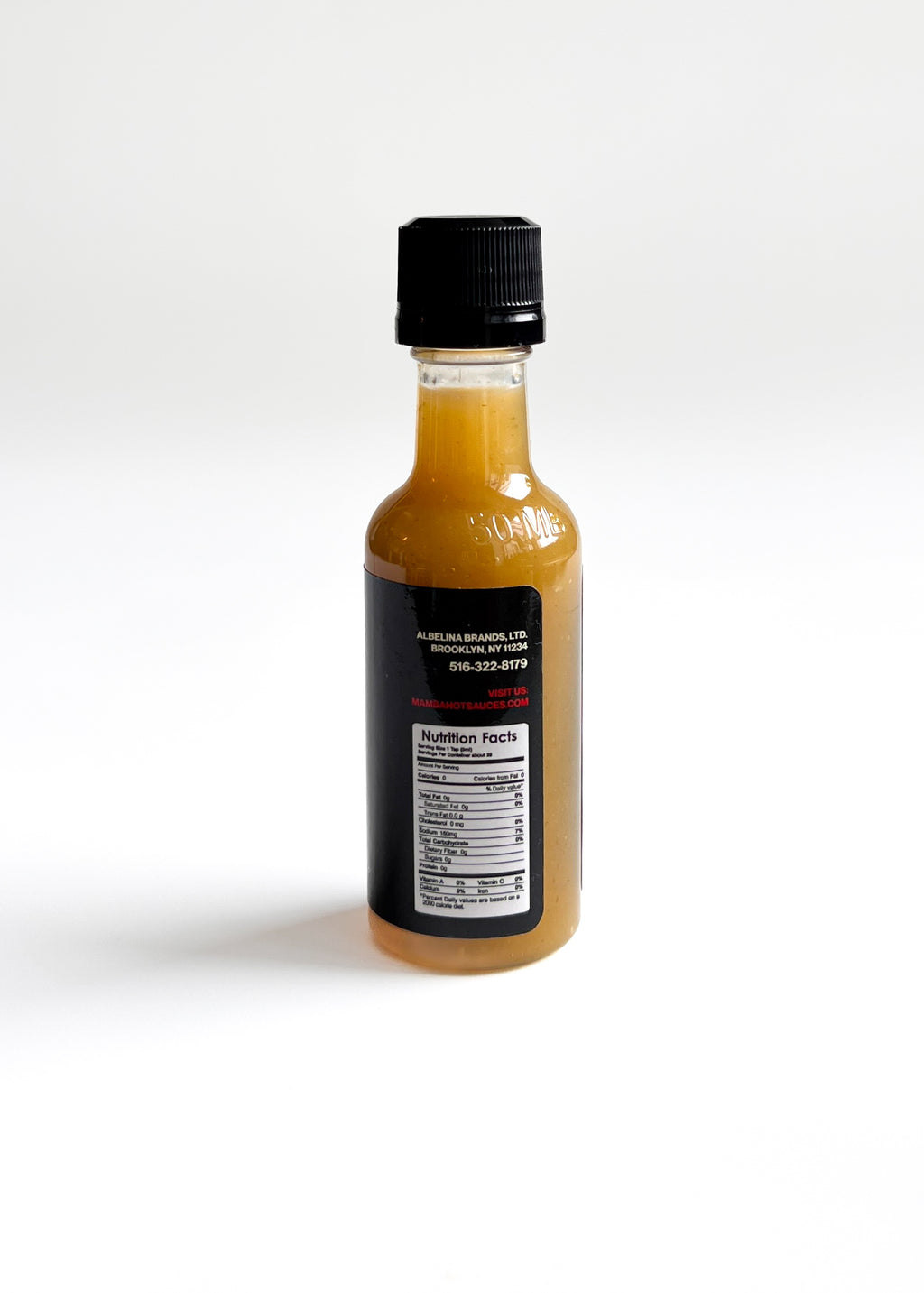 48 Individual Mini 1.7 OZ MAMBA Green Reaper Premium Hot Sauce